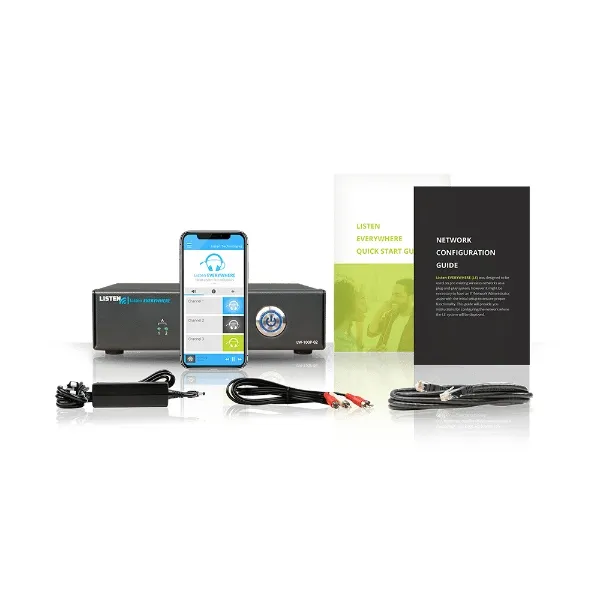 Listentech Audio Everywhere Two Channel Server - Assistive Listening for Smart Phones