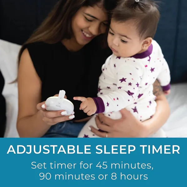 Yogasleep Hushh+ Travel Sound Machine with Wireless Speaker and Night Light