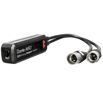 Listen Tech Dante 2 Channel Output XLR Adapter